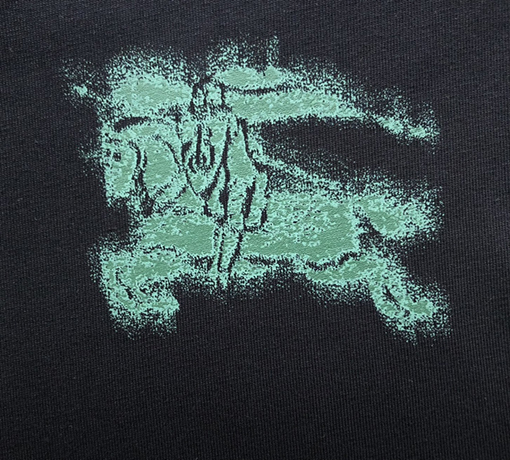 バーバリースーパーコピー 新しいラウンドネック半袖Tシャツ
