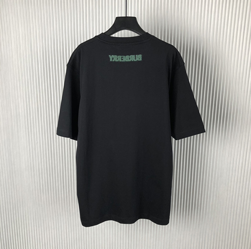 バーバリースーパーコピー 新しいラウンドネック半袖Tシャツ