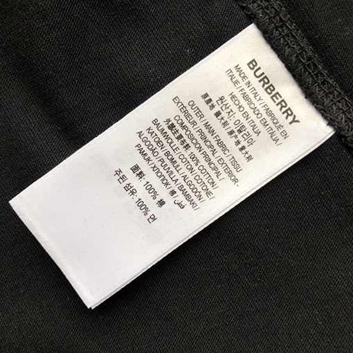 バーバリースーパーコピー 新しいラウンドネック半袖Tシャツ