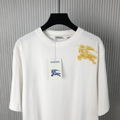 バーバリースーパーコピー 新しいラウンドネック半袖Tシャツ
