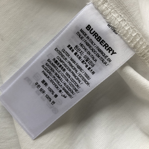 バーバリースーパーコピー 新しいラウンドネック半袖Tシャツ