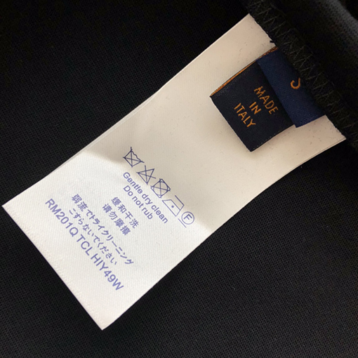 ルイヴィトンコピー  新しい発泡文字ロゴ半袖Tシャツ
