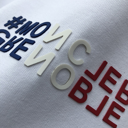 モンクレール 新しい立体文字半袖Tシャツ