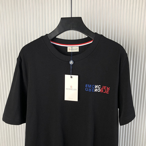 モンクレール 新しい立体文字半袖Tシャツ