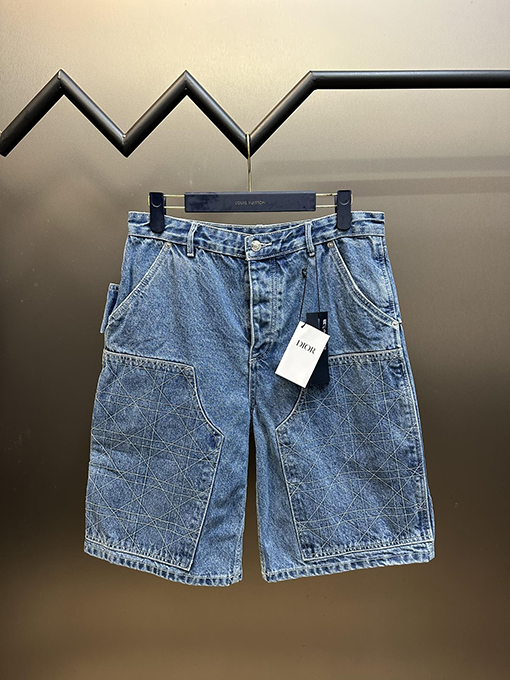 ディオール 藤格子線工装デニムパンツ