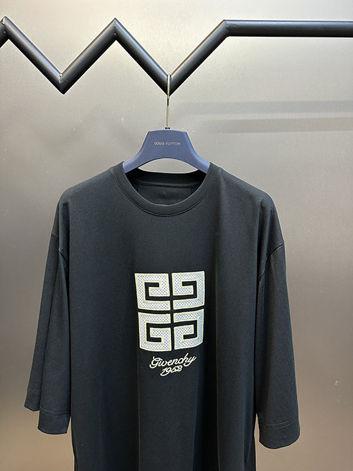 ジバンシイ 4 Gメッシュ刺繍半袖Tシャツ