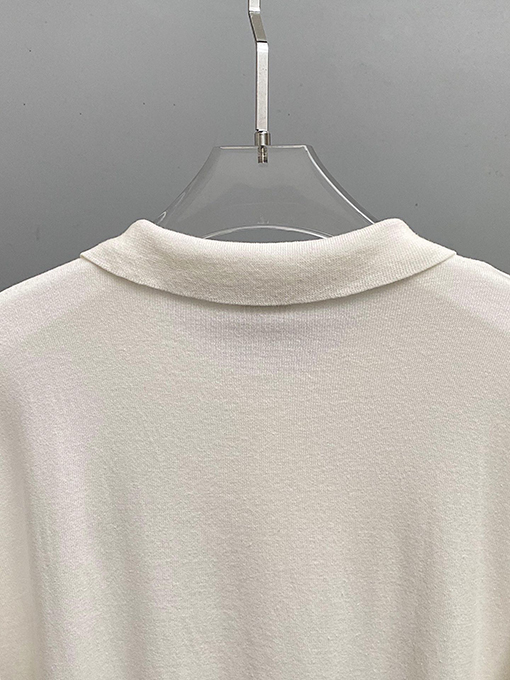 セリーヌ クラシックな凱旋門綿平織りニットゆったり半袖Tシャツ
