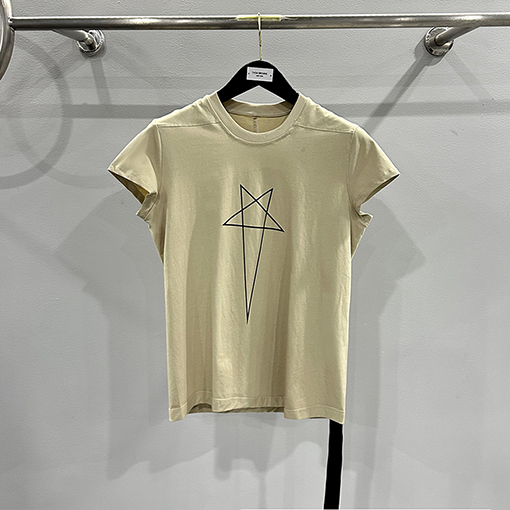 レディース★リックオウエンス星 プリント 半袖 Tシャツ 3色