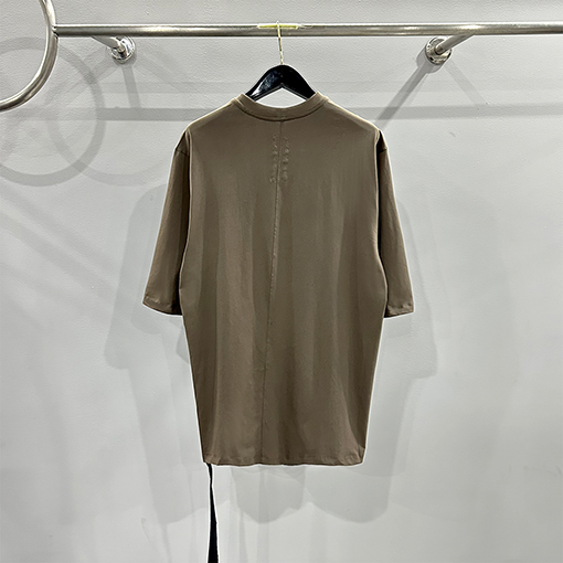リックオウエンス 5分丈 半袖 オーバーサイズ ラウンドTシャツ  3色
