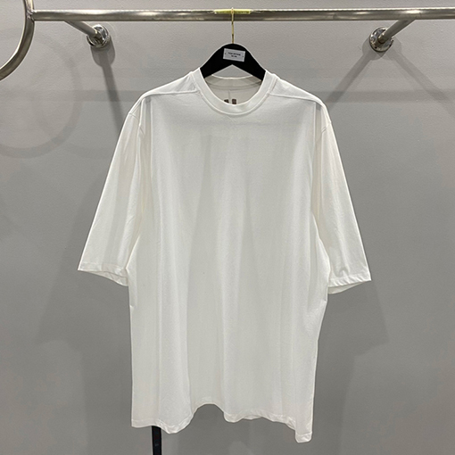 リックオウエンス 5分丈 半袖 オーバーサイズ ラウンドTシャツ  3色