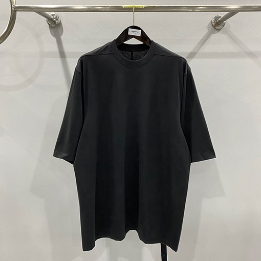 リックオウエンス 5分丈 半袖 オーバーサイズ ラウンドTシャツ  3色
