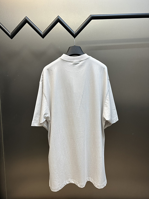 バレンシアガ スタイリッシュなワイヤレスプリント半袖Tシャツ