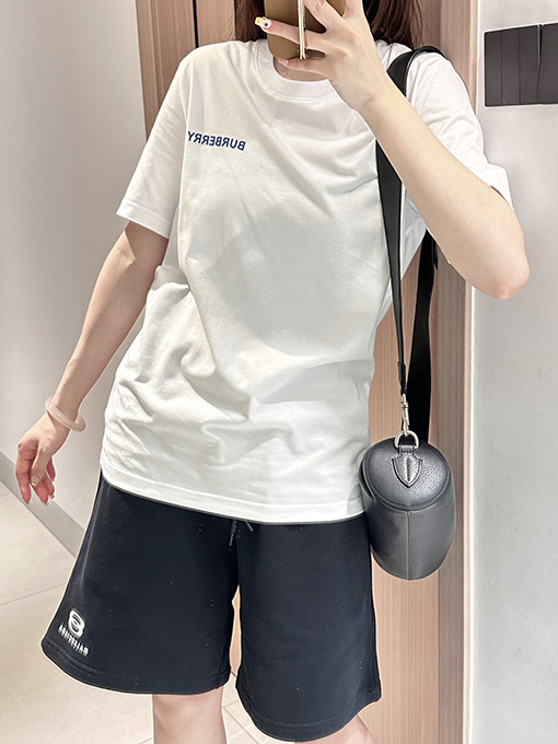 バーバリー  ロゴプリント半袖Tシャツ