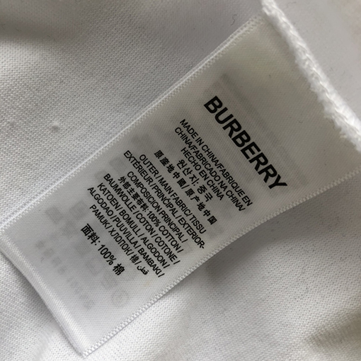 バーバリー  ロゴプリント半袖Tシャツ