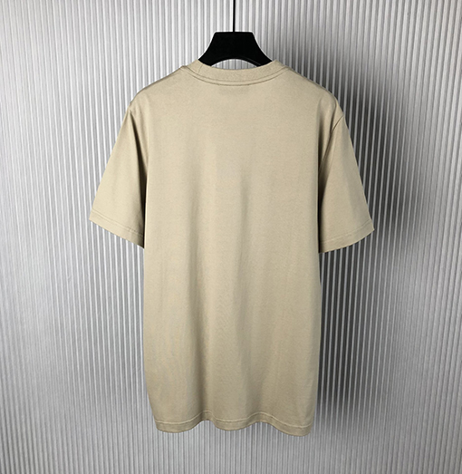 プラダ 新しい立体逆三角文字半袖Tシャツ