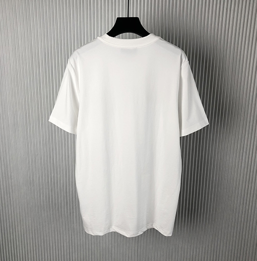 プラダ 新しい立体逆三角文字半袖Tシャツ