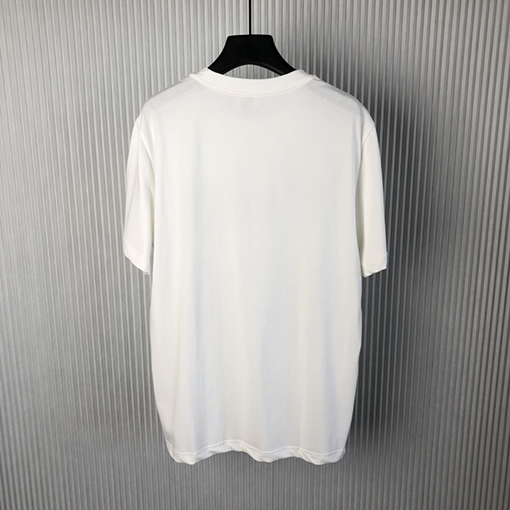 セリーヌコピー 新しいラインアルファベットラウンドネック半袖Tシャツ