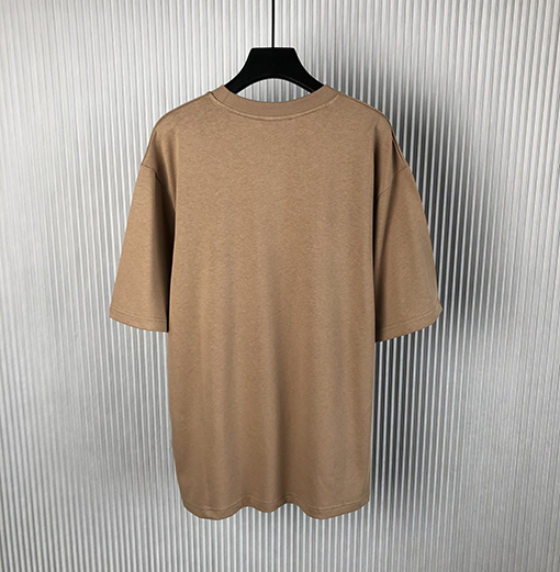  プラダ  新しい金属三角マーク半袖純綿半袖Tシャツ
