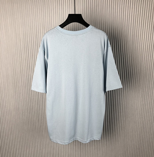  プラダ  新しい金属三角マーク半袖純綿半袖Tシャツ