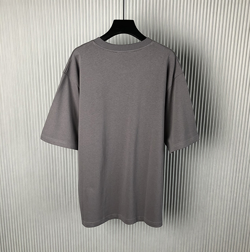  プラダ  新しい金属三角マーク半袖純綿半袖Tシャツ