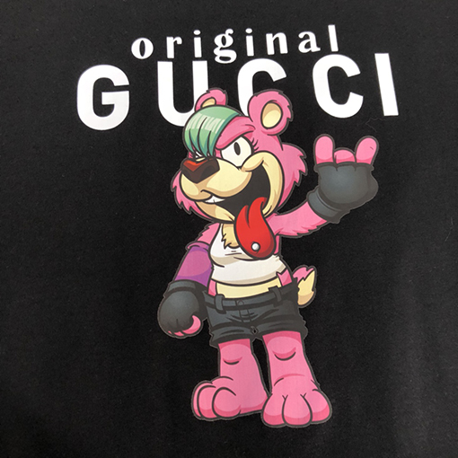 グッチスーパーコピー  新しいラウンドネック半袖Tシャツ