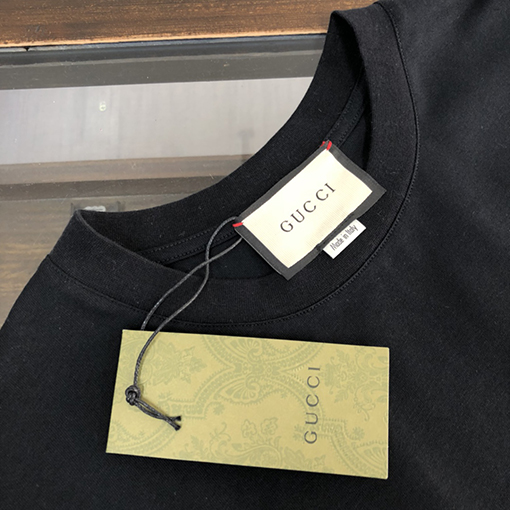 グッチスーパーコピー  新しいラウンドネック半袖Tシャツ