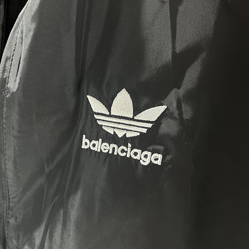 Balenciaga X Adidas アルファベットロゴジッパースウェットシャツ