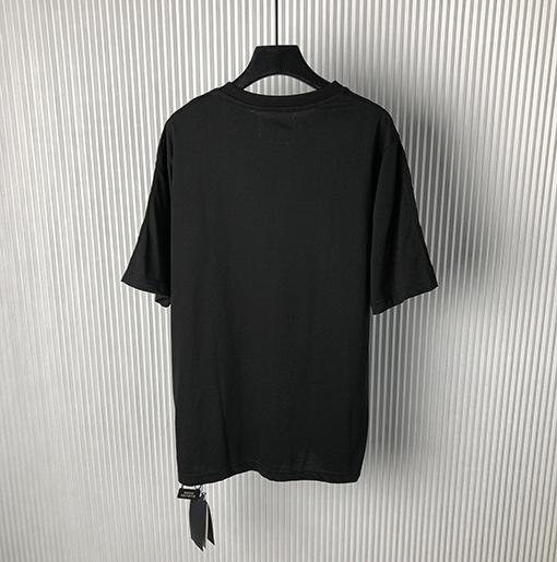 フェンディ 新しい肩の文字刺繍半袖Tシャツ
