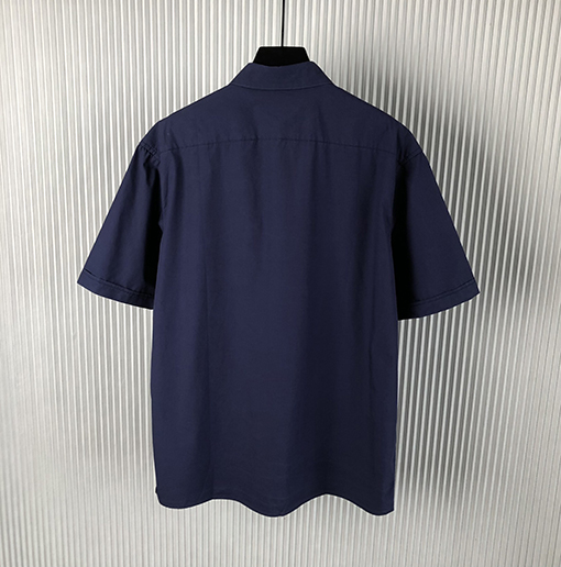 フェンディ 新しいロゴコットン半袖シャツ