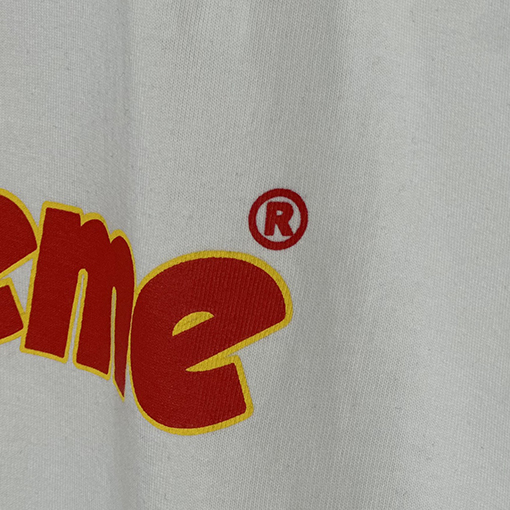 シュプリーム サイドラインフォント半袖Tシャツ