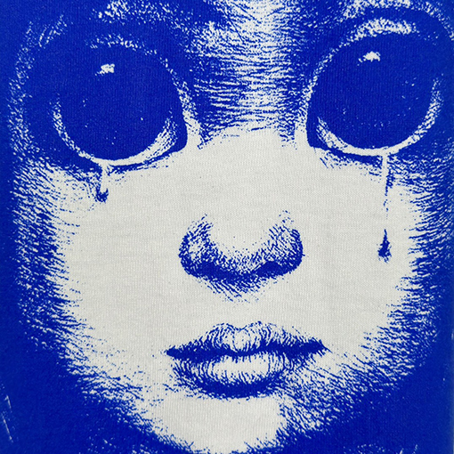 Supreme X Margaret keane  赤ちゃんの大きな目のキャラクターパターン半袖Tシャツ