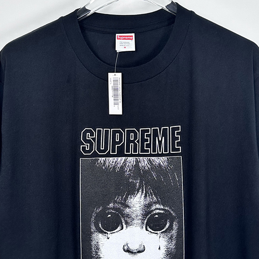 Supreme X Margaret keane  赤ちゃんの大きな目のキャラクターパターン半袖Tシャツ