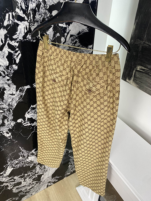 グッチスーパーコピー 新しいダブルGジャカードパンツ