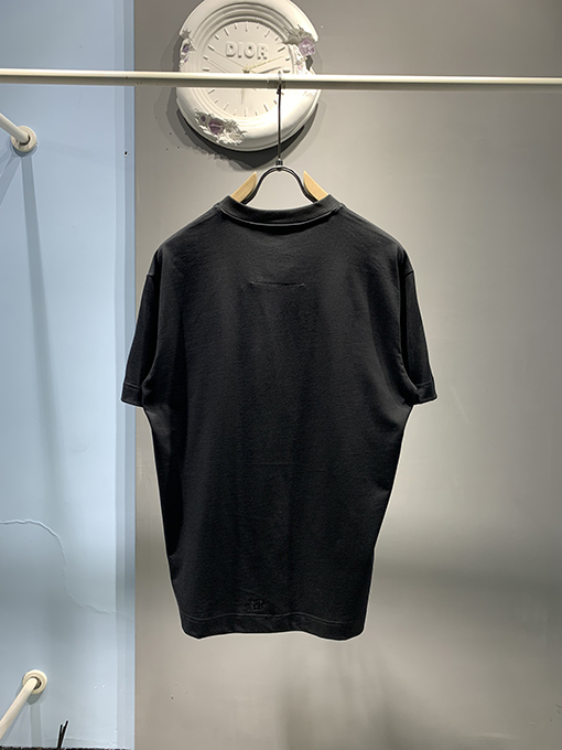 ジバンシイ 新しい宝石の花の刺繍半袖Tシャツ