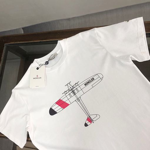 モンクレール ファッション新しいカップルの半袖Tシャツ