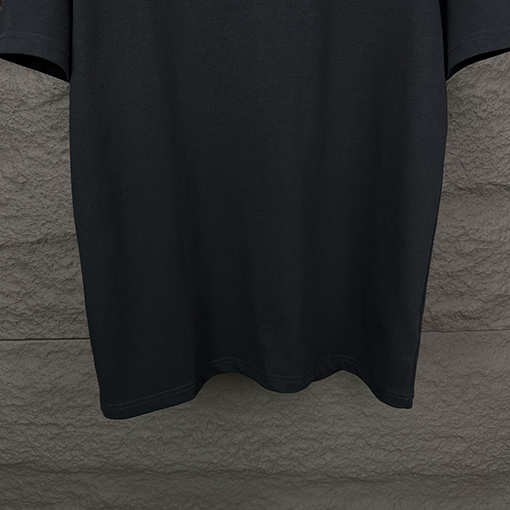 バレンシアガ  新しいステッチ文字ロゴカップル半袖Tシャツ