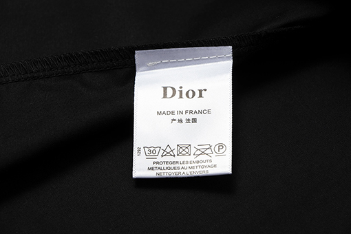 ディオール  新しいステッチ文字ロゴカップル半袖Tシャツ