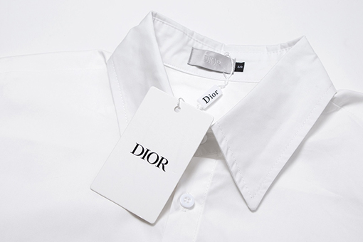 ディオール  新しいステッチ文字ロゴカップル半袖Tシャツ