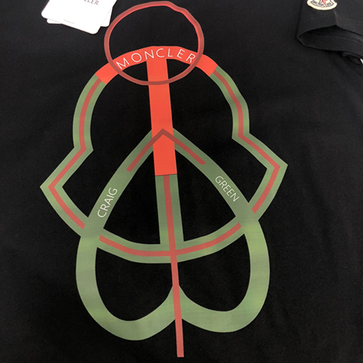 モンクレール 新しいカップルの半袖Tシャツ