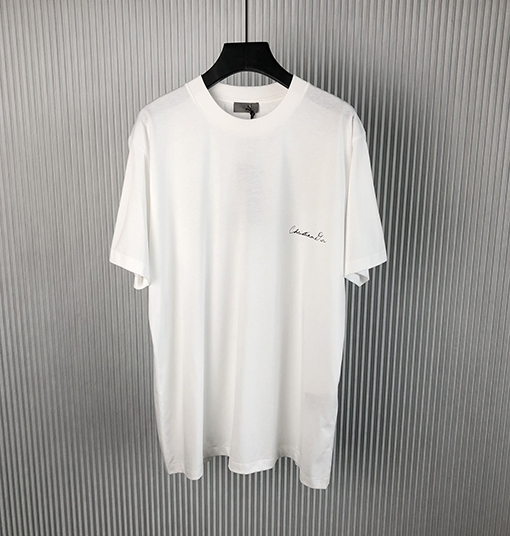 ディオール 新しいスズランプリント半袖Tシャツ