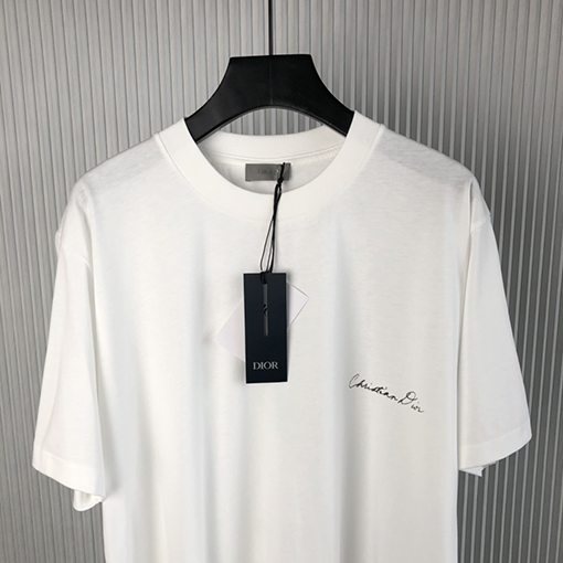 ディオール 新しいスズランプリント半袖Tシャツ