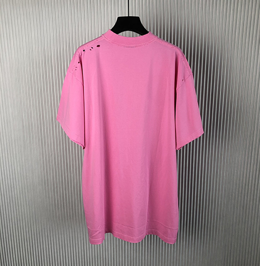 バレンシアガ 新作 終わっていない半袖Tシャツ