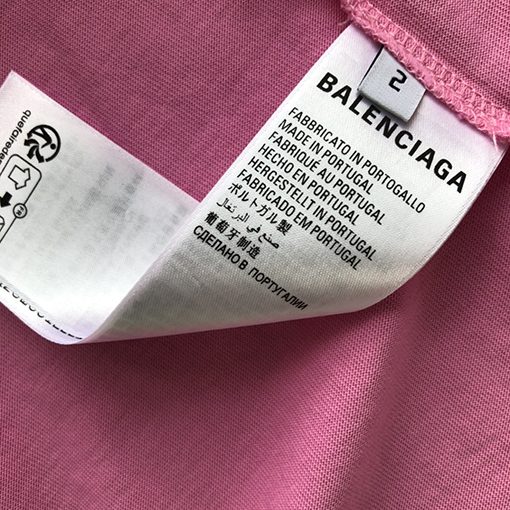 バレンシアガ 新作 終わっていない半袖Tシャツ