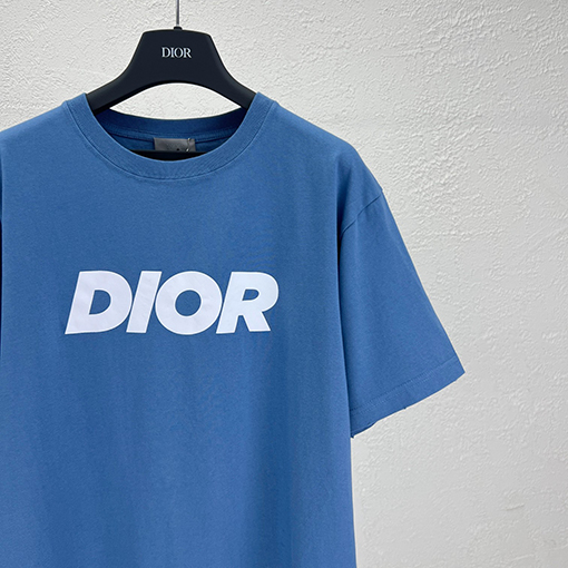 ディオール  ファッションプリント半袖Tシャツ