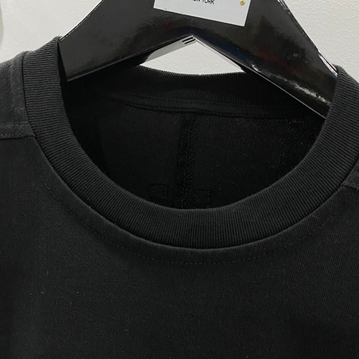 リックオウエンス リボンスリムフィットラウンドネック半袖Tシャツ