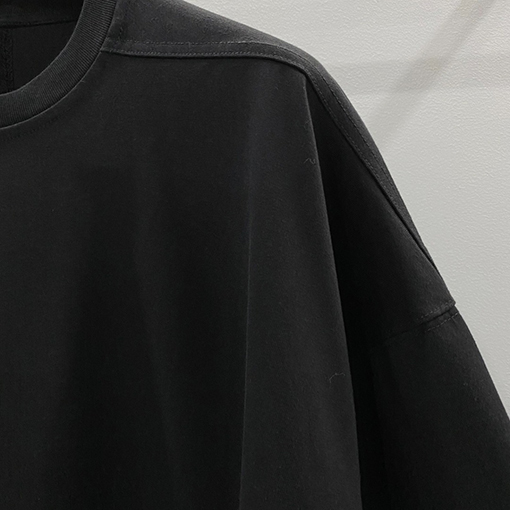 リックオウエンス リボンスリムフィットラウンドネック半袖Tシャツ