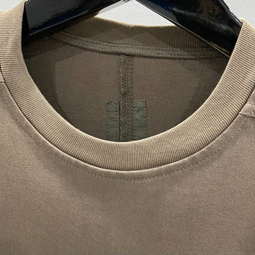 リックオウエンス リボンスリムフィットラウンドネック半袖Tシャツ