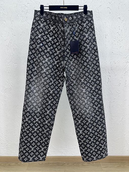 ルイヴィトン ジャカードフルダイヤモンドジーンズ