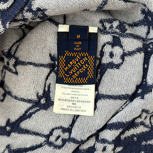 ルイヴィトン  ジャカードニット半袖Tシャツ
