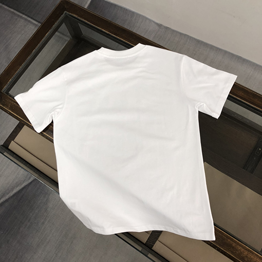 モンクレール  胸の文字がプリントされた半袖Tシャツ